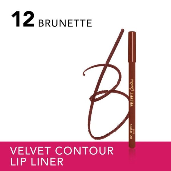 Bourjois - Velvet Contour Lip Liner, 12 Brunette