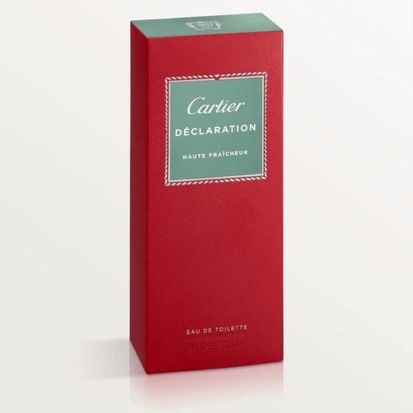 Cartier Declaration Haute Fraicheur for Men Eau De Toilette Spray,100ML: - Image 2