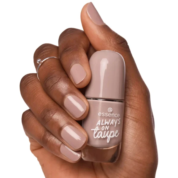 Essence Gel Nail Colour, Gel Polish, No. 37 Always On Taupe, Grey, - Image 5