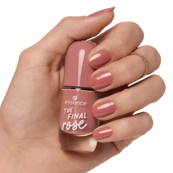 Essence Gel Nail Colour 08 THE FINAL ROSE : - Image 5