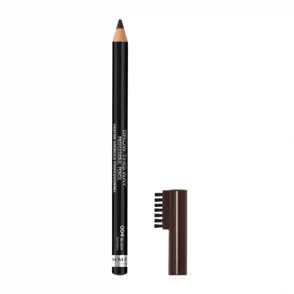 Rimmel london Brow this way professional pencil-Black Brown