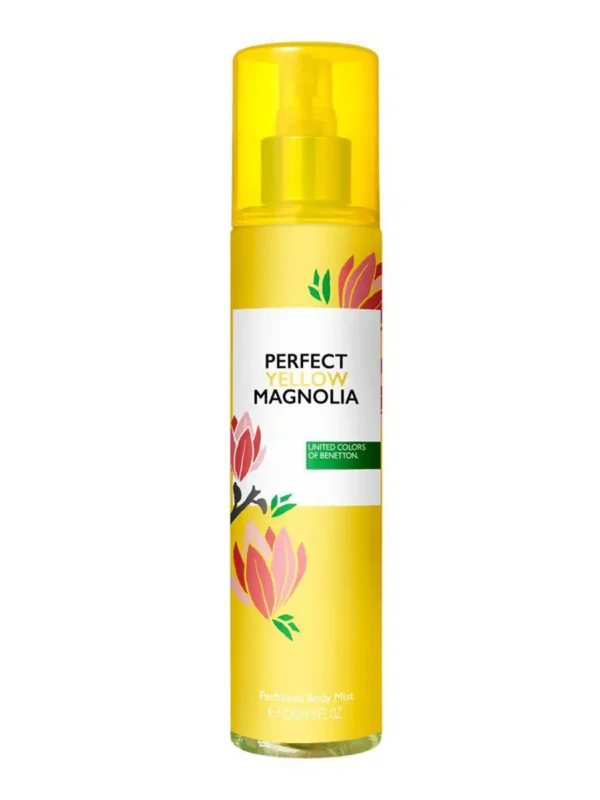 United Colors Of Benetton Perfect Yellow Magnolia Body Mist 236ml - Image 5