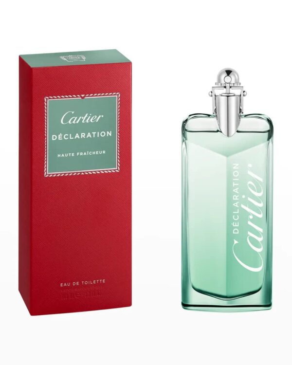 Cartier Declaration Haute Fraicheur for Men Eau De Toilette Spray,100ML:
