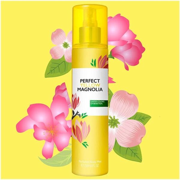 United Colors Of Benetton Perfect Yellow Magnolia Body Mist 236ml