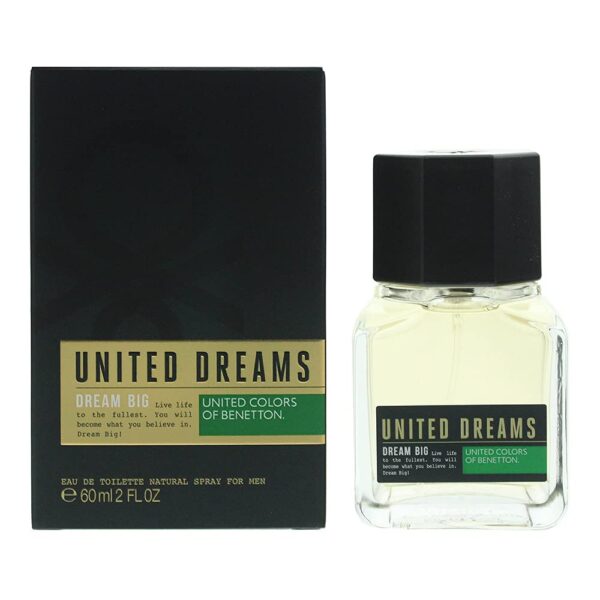 Benetton United Dreams Eau de Toilette Spray for Men, DREAM BIG, 60ML: - Image 4
