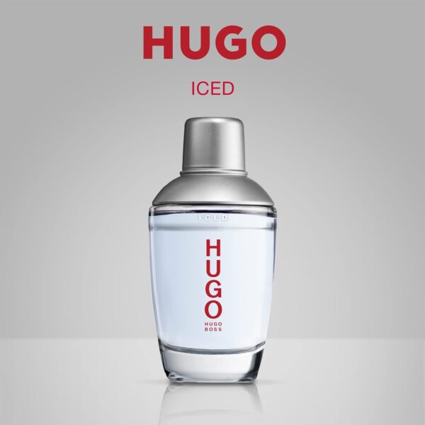 Hugo Boss Iced Eau de Toilette for Men75ML - Notes of Iced Mint, Wild Tea and Vetiver - Image 5