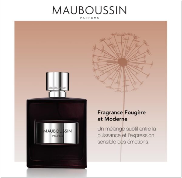 Mauboussin - Pour Lui 100ml (3.3 Fl Oz) - Eau de Parfum for Men - Fern & Modern Scents - Image 2