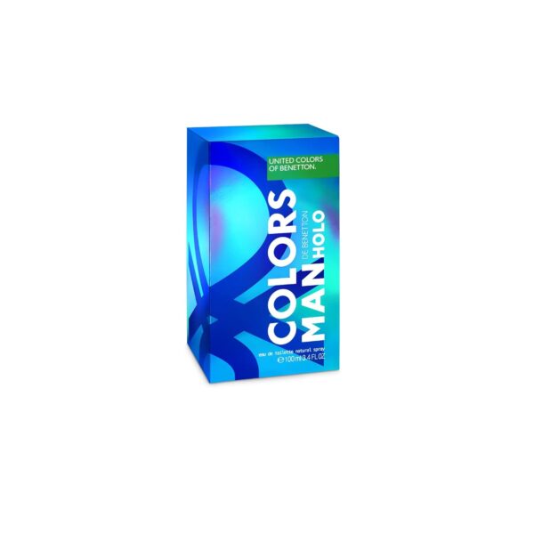 United Colors of Benetton Colors Holo for Men Eau de Toilette 100ml - Image 2