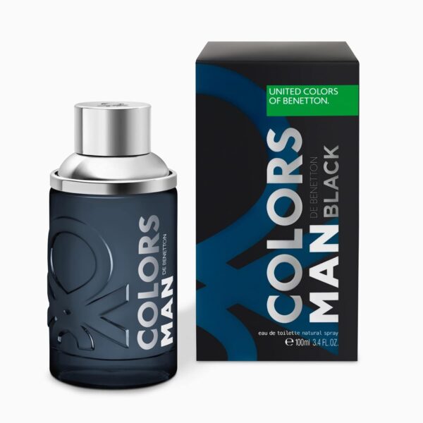 Benetton Colors Black Men Eau De Toilette -100ml