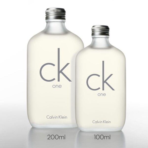 Calvin Klein CK One Eau de Toilette 200ML : - Image 3