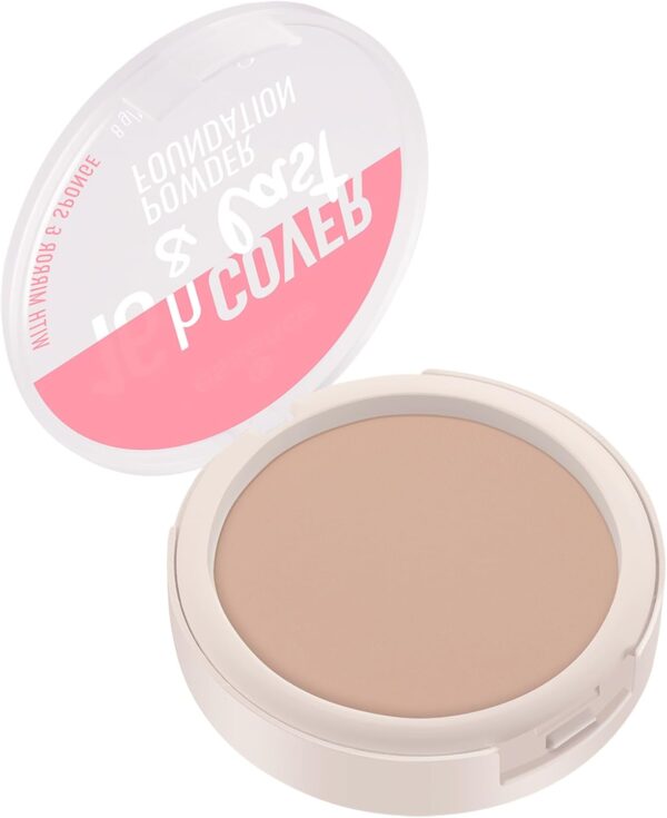 Essence 16H Cover & Last Powder Foundation 05, Classic Vanilla