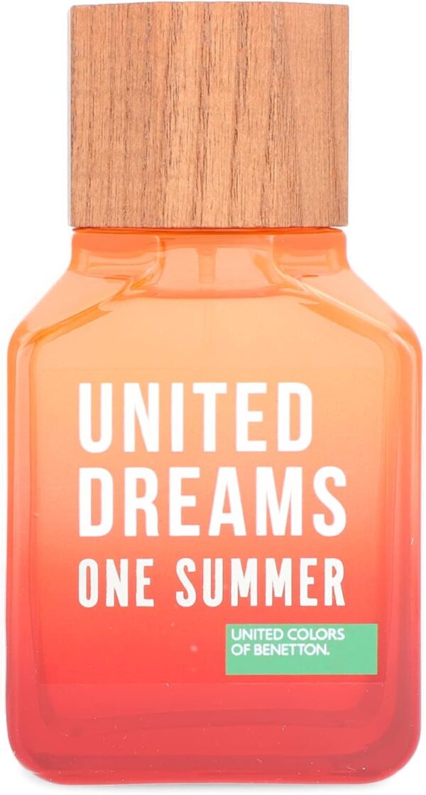 BENETTON UNITED DREAMS ONE SUMMER for Him by Benetton EDT SPRAY 3.4 OZ (EDITION 2019) 100ml: - Image 2