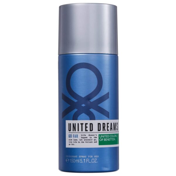 United Colors of Benetton United Dreams Go Far Deodorant, 150ml
