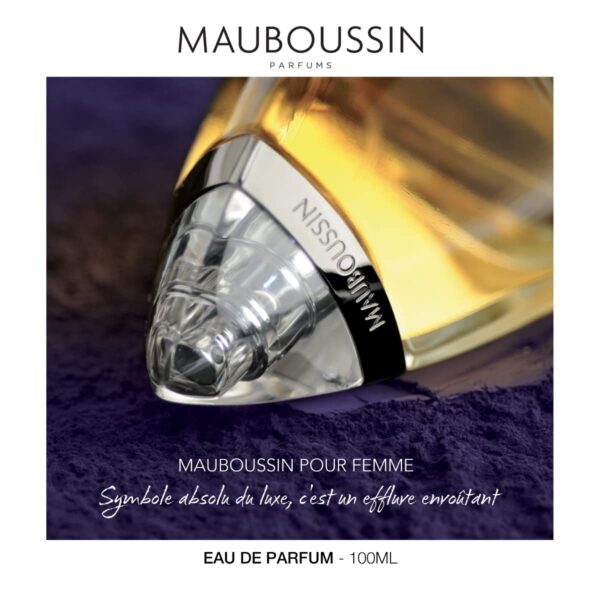 Mauboussin - Original Femme 100ml (3.3 Fl Oz) - Eau de Parfum for Women - Oriental & Fruity Scents - Image 2