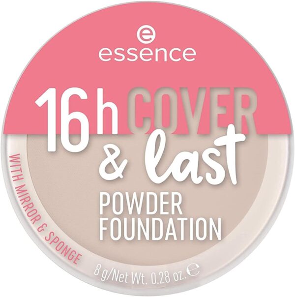 Essence 16H Cover and Last Powder Foundation, 02 Shade Champagne - Image 3