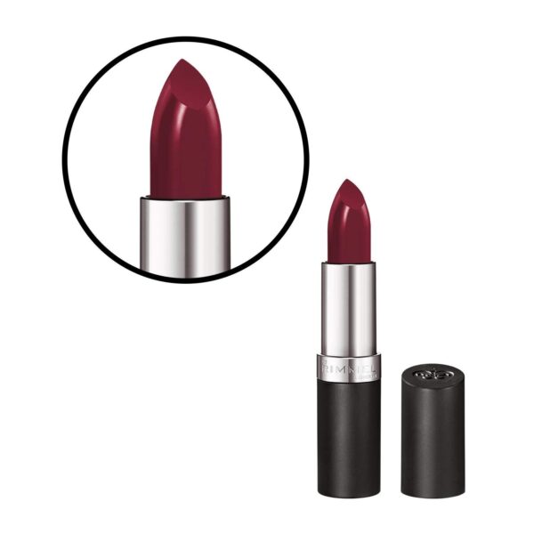 Rimmel London Lasting Finish Lipstick, 800 Berry Misschief. - Image 3