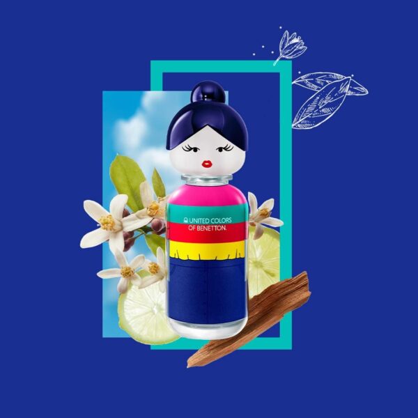 UNITED COLORS OF BENETTON Benetton - Sisterland Blue Neroli, Eau de Toilette for Women80 ML: - Image 3