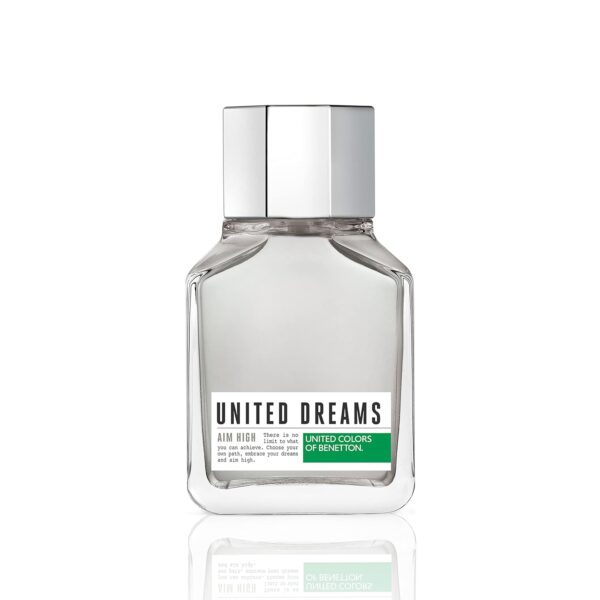United Colors of Benetton United Dreams Eau de Toilette Spray for Men, Aim High, 200ML: - Image 4