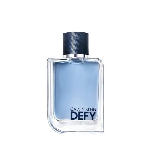 Calvin Klein Defy Eau de Toilette – Woody Men's Cologne 100ML– With Notes of Bergamot Oil, Lavender Absolute, & Vetiver Oil – Luxury Perfumes for Men – Long Lasting Fragrance - Image 2