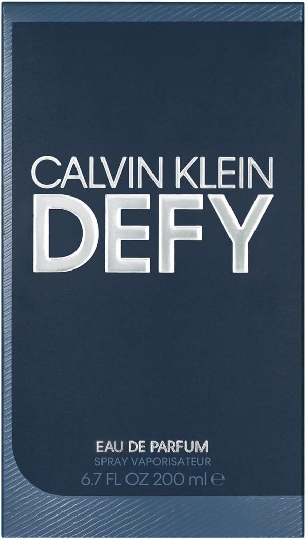Calvin Klein Defy Perfume for Men Eau De Parfum 200ML NEW - Image 4