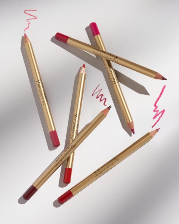 Max Factor Colour Elixir Lip Liner 70 Deep Berry Lip Liner for Ideally Defined Lips with Smooth Texture and Matte Finish Extends Lasting Lipstick 5g - Image 4