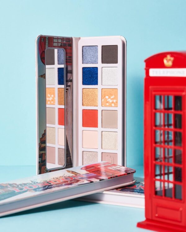 essence | Welcome to London Eyeshadow Palette | 12 Highly Pigmented, Matte & Metallic Shades | Vegan & Cruelty Free - Image 3