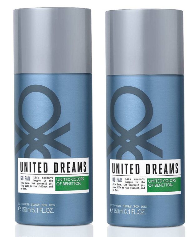 United Colors of Benetton United Dreams Go Far Deodorant, 150ml - Image 5