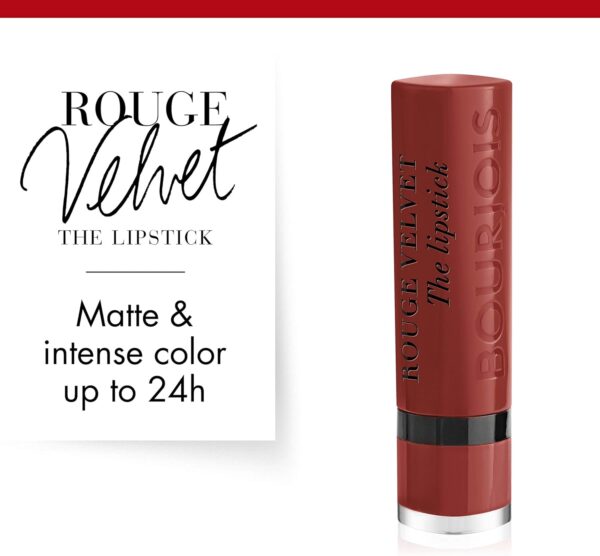 Bourjois Rouge Velvet The Lipstick, 36 Sweet Delight, 2.4g - Image 4