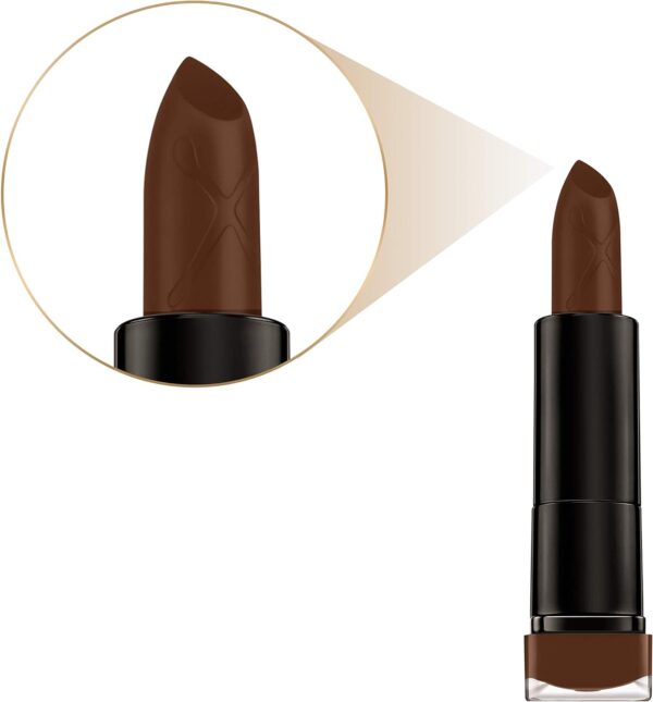 Max Factor Colour Elixir Velvet Matte Lipstick with Oils and Butters Shade Coffee 50 - Image 4