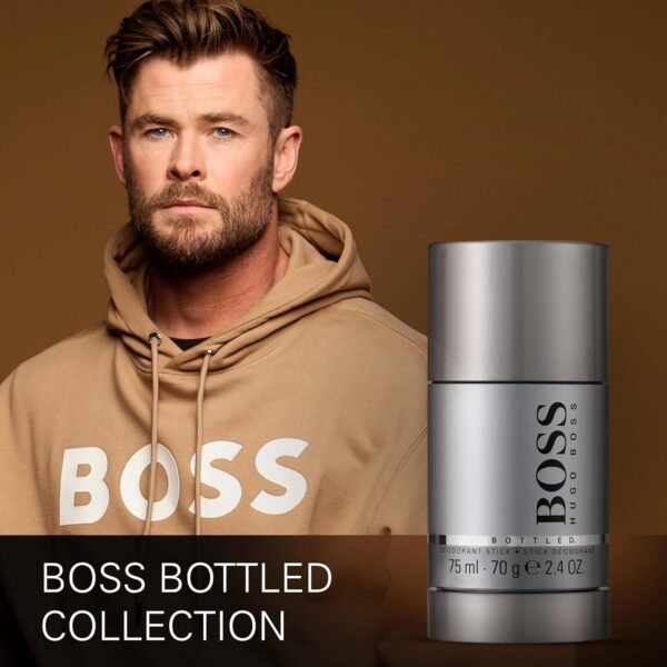 Hugo Boss Boss Bottled Deodorant Stick for Men – 75ML With Notes of Apple, Cardamom & Vetiver – 2.4 oz - Image 5