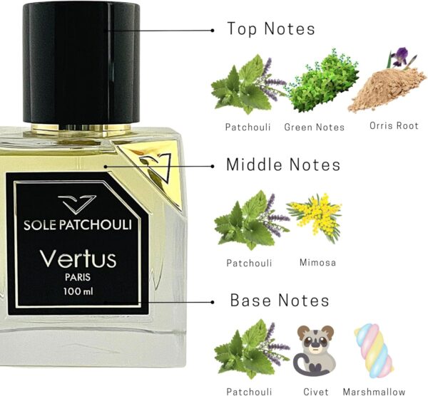 VERTUS Sole Patchouli Eau De Parfum, 100 ml - Image 5