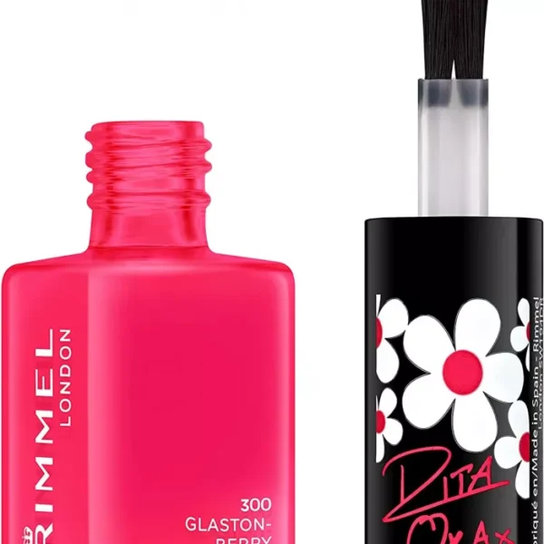 Rimmel London 60 Sec Nail Polish -300 Glaston Berry - Image 4
