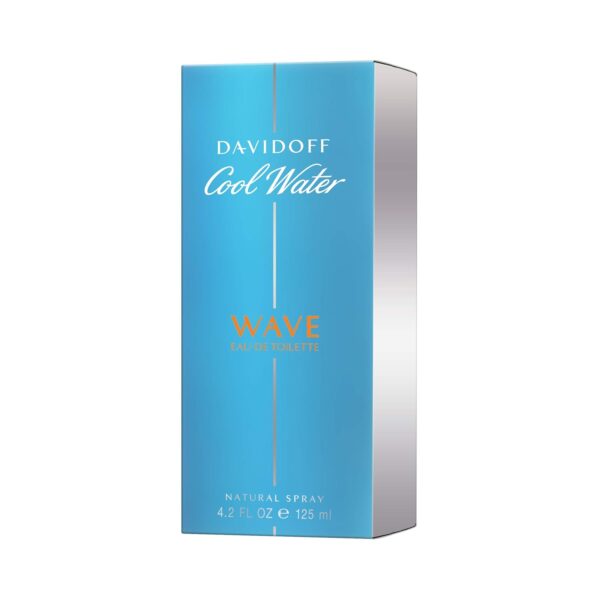 Davidoff Cool Water Wave Eau de Toilette – Fresh Woody Men's Cologne – With Notes of Sichuan Pepper, Juniper & Sandalwood – Luxury Perfumes for Men – Long Lasting - Image 2