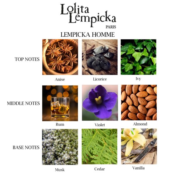 Lolita Lempicka Homme Eau De Toilette Spray for Men 100ML: - Fresh Masculine Scent w/Woody Notes of Cedar, Rum, Vanilla, & Musk - Ideal for Daily Wear and Special Events - Image 5
