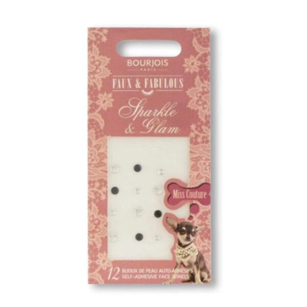 Bourjois Sparkle & Glam Face Jewels 12 SELF-ADHESIVE JEWELS.