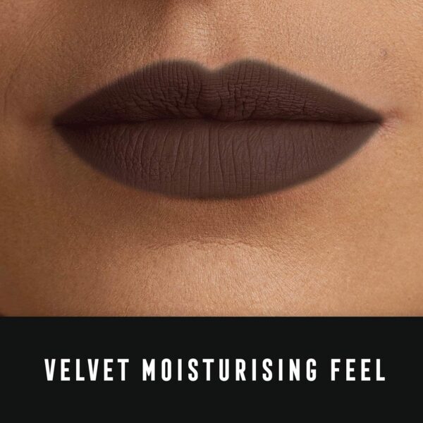 Max Factor Colour Elixir Velvet Matte Lipstick with Oils and Butters Shade Coffee 50 - Image 5
