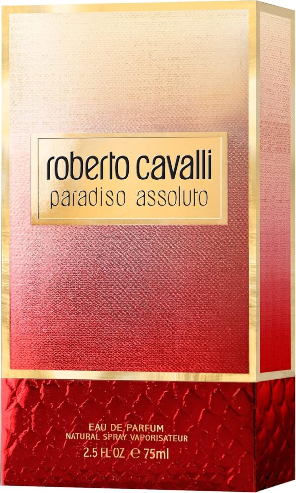 Roberto Cavalli Paradiso Assoluto Eau de Parfum 75ml - Image 3