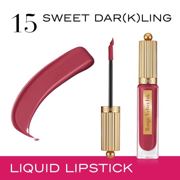 Bourjois Rouge Velvet Ink Liquid Lipstick (15 Sweet Dar(k) ling)