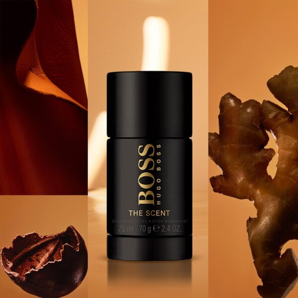 Hugo Boss The Scent Deodorant Stick for Men – With Notes of Ginger, Maninka Fruit & Leather Accords – 2.4 oz. - Image 6