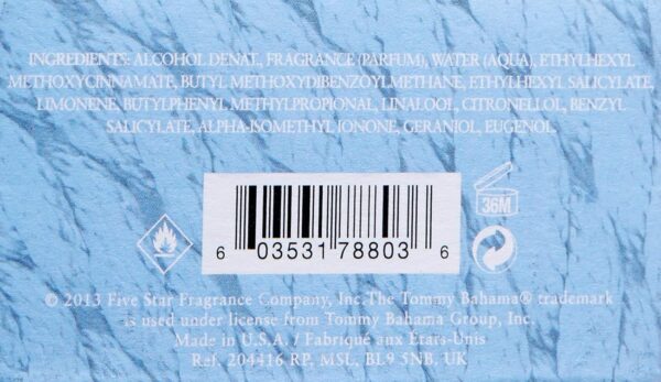 Tommy Bahama Maritime Journey Eau de Cologne for Men 125ML: - Image 4