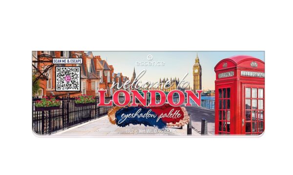 essence | Welcome to London Eyeshadow Palette | 12 Highly Pigmented, Matte & Metallic Shades | Vegan & Cruelty Free - Image 6