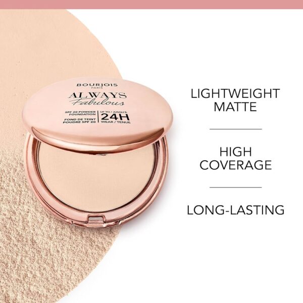 Open media 1 in modal Bourjois Always Fabulous Powder 115 Golden Ivory 10grm - Image 5