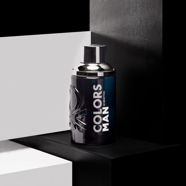 Benetton Colors Black Men Eau De Toilette -100ml - Image 3