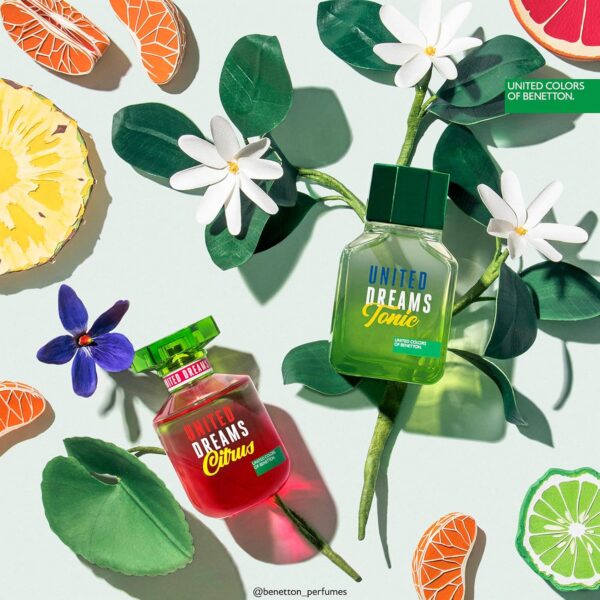 Benetton United Dreams Citrus EDT Perfume for Women 80 ml-Perfume - Image 3