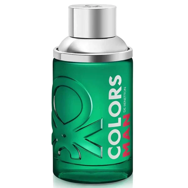 Benetton Colors Man Green Eau De Toilette 60ml Spray For Him: - Image 5