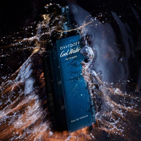 Davidoff Cool Water Eau de Parfum Intense – Ambery Men's 125ml Cologne – With Notes of Green Mandarin, Coconut Water & Amber – Luxury Perfumes for Men – Long Lasting Fragrance - Image 4