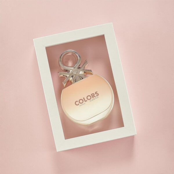 Benetton Colors Eau De Toilette Spray for Women, ROSE, 2.7 Ounce 80ML: - Image 6