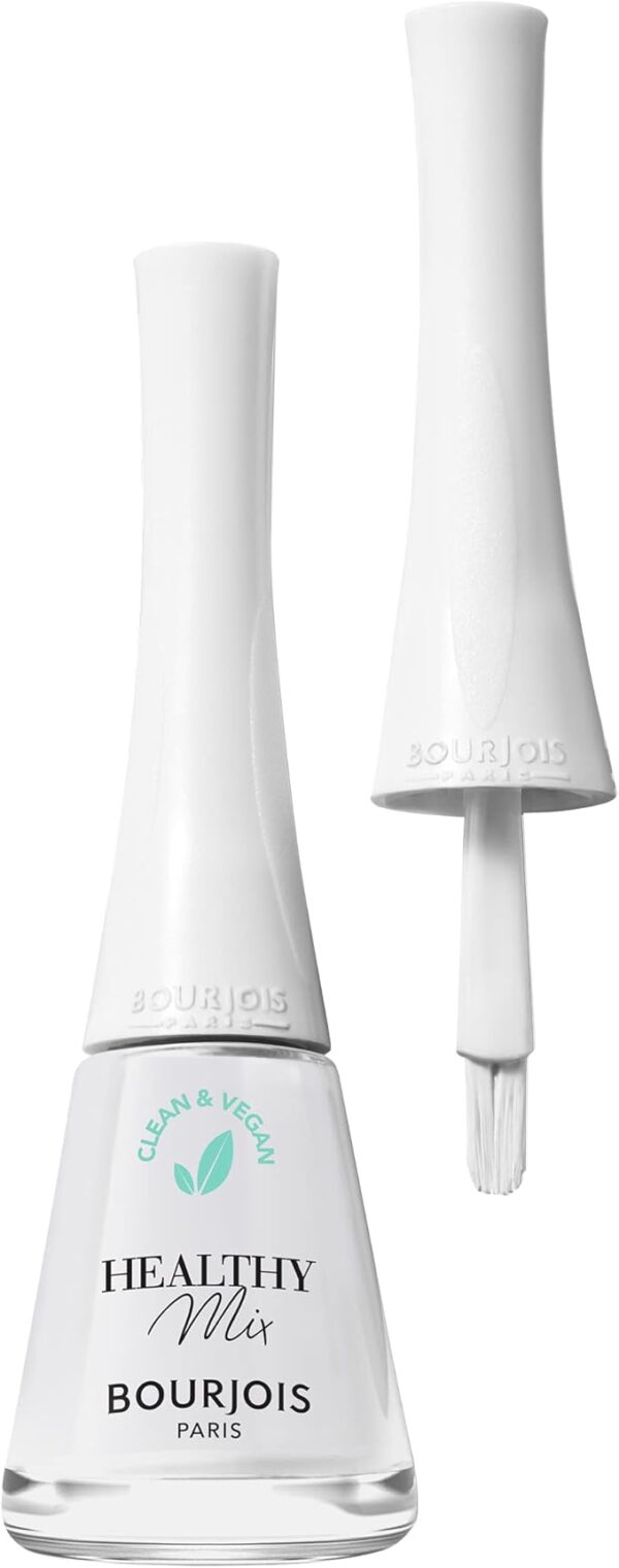 Bourjois Healthy Mix Vegan Nail Polish – 100 – Blanc'Hantement, 12ml - Image 2