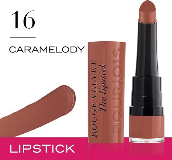 Bourjois Rouge Velvet The Lipstick 16 CaRAMelody. 2.4 Grams