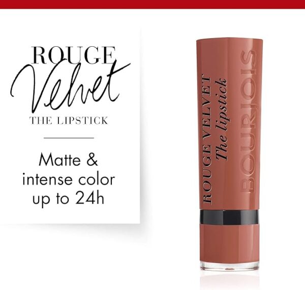 Bourjois Rouge Velvet The Lipstick 16 CaRAMelody. 2.4 Grams - Image 2